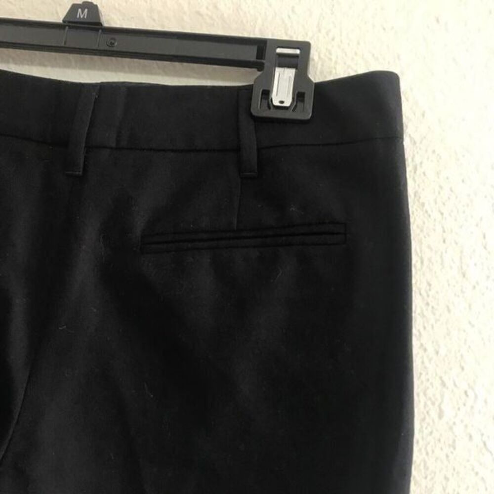 Miu Miu Women Trouser Wool Pants Straight Black 40 US 4 Pockets Zip - Picture 7 of 10